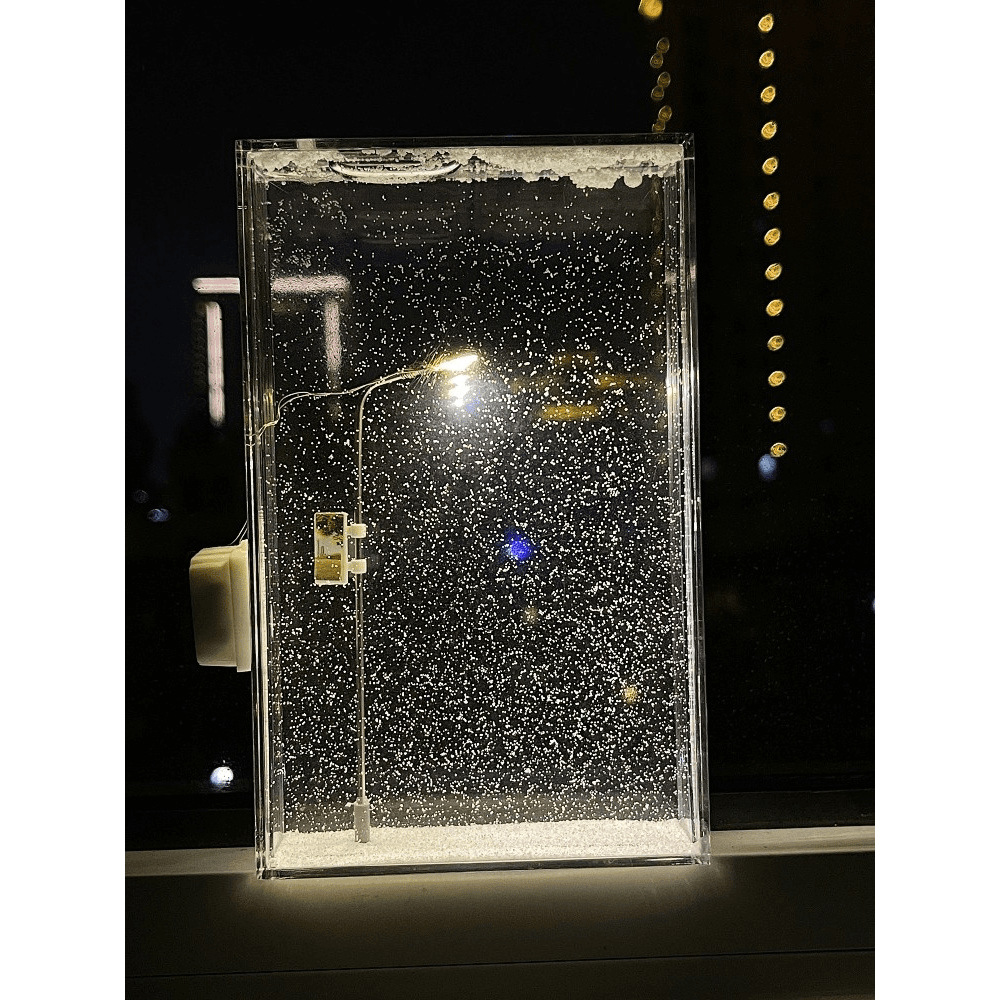 Vantage Snowy Night: Ambient Desk Lamp Kit