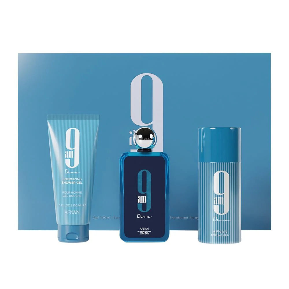 Afnan 9 AM Dive: Ultimate Fragrance Set